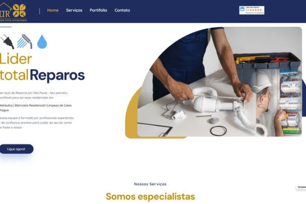 Lider Total Reparos - Serviços de reparos
