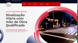 Via Civil - Sinalização Viaria - Via Civil Sinalização Viaria - Empresa - Horizontal